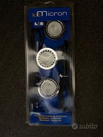 kit faretti cromati L&S con trasformatore