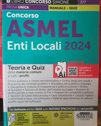 libro per concorso Enti locali