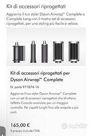 Kit accessori dyson airwrap complete LONG