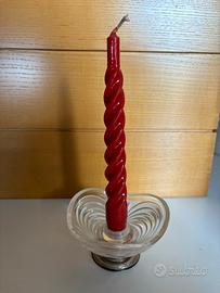 Candela e porta candela