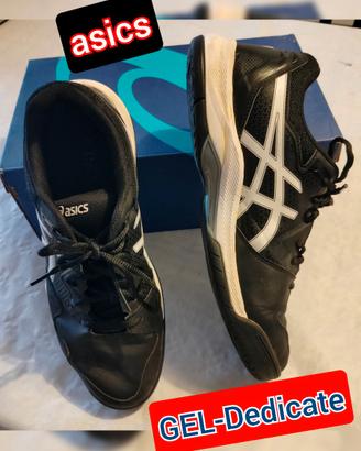 ASICS Gel Dedicate 7 – Taglia 46 – Nero/Bianco