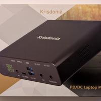 Krisdonia Power Bank per Laptop 32000mAh Caricabat