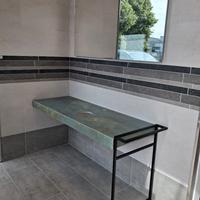 Top porta lavabo da Bagno