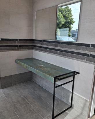 Top porta lavabo da Bagno