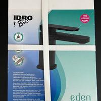 Rubinetto lavello bagno nero nuovo imballato