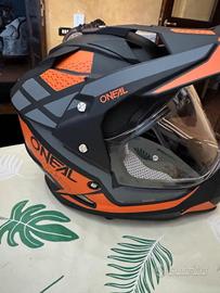 Casco motointegrale ONEIL SIERRA V.23 Nero-Arancio
