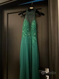 Vestito Verde Sarta boutique 18esimo, cerimonie