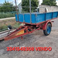 Trattore fiat 300 rimorchietto ribaltabile