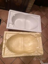 Coppia vasche da bagno neonato