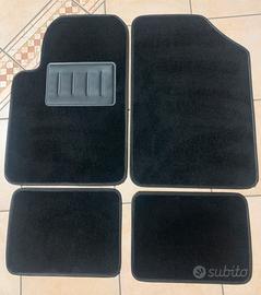 Tappetini per auto, universali, in moquette nera