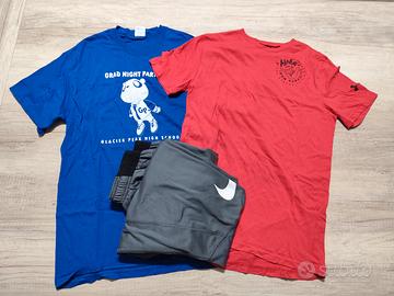 Fuori tutto 2 t-shirt+ pantalone Nike super promo
