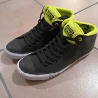 scarpe converse all stars verde giallo fluo 40
