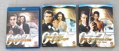 3 Bluray Blu Ray James Bond 007 lingua originale