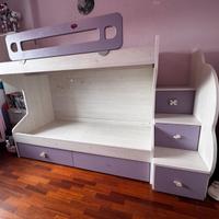 Letto a castello Bambine - Mondo convenienza