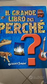 LIBRO IL GRANDE LIBRO DEI PERCHÉ GIUNTI COME NUOVO