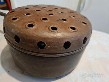 scaldino antico Braciere in rame