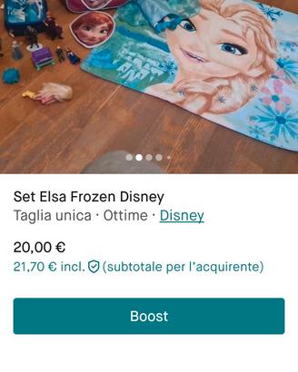 Set Elsa Frozen della Disney