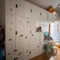 Composizione armadio Ikea Smastad