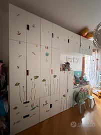 Composizione armadio Ikea Smastad