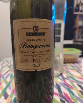Bottiglie di vino BONGOVERNO FATTORIA