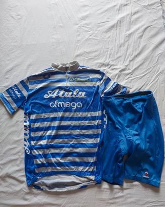 Completo da ciclista vintage