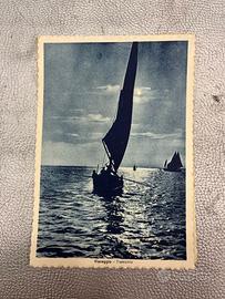 4 vecchie cartoline Viareggio Tramonto