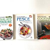 Set libri - pesce, insalate, cocktails