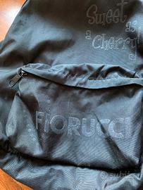 Zaino Fiorucci originale nero interno rosso