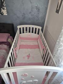 Culla per neonata/bimba in rosa