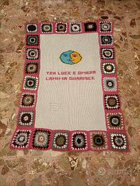 plaid yoga handmade in lana