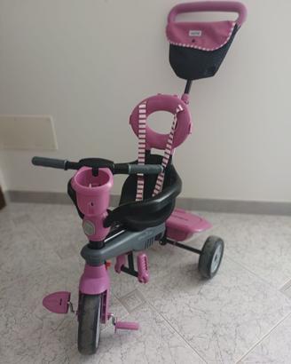 Triciclo 4 in 1 Vanilla Rosa – Smartrike
