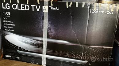 Televisione oled schermo rotto