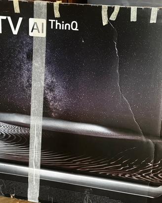 Televisione oled schermo rotto
