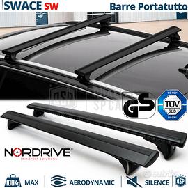 Barre da Tetto per Suzuki Swace in Alluminio Nero