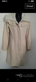 cappotto panna tg44 Made in Italy 