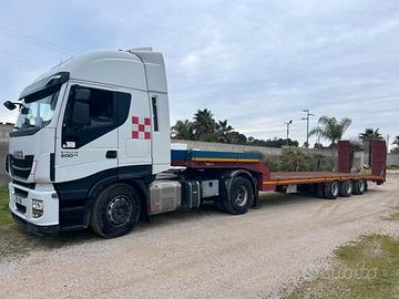 Trattore Stralis 500 semirimorchio 13.60 de angeli