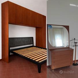 Camera da letto con armadio a ponte 