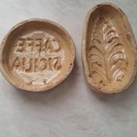antiche formelle in terracotta smaltata 