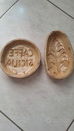 antiche formelle in terracotta smaltata 