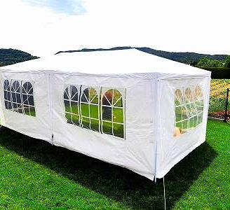 GAZEBO completo di teli, 6x3 in 0FFE  R T A A