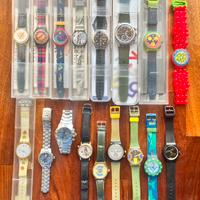 Vecchi orologi vintage Swatch ed altre marche