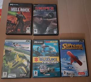 5 giochi PC Windows 3+ e 16+ combattimento/gara