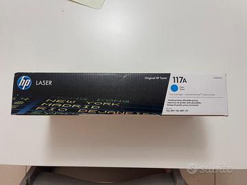 Toner HP 117A originale Ciano W2071A