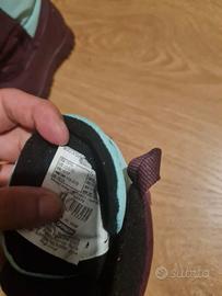 Doposci baby WARM viola e turchesi
