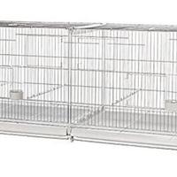 voliera zincata doppia da riproduzione 