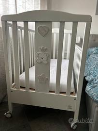 Culla neonato lettino bimbo con sponde