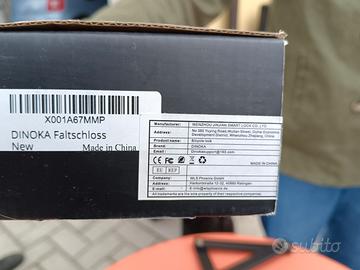 lucchetto per bicicletta 