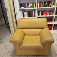 Poltrona in pelle Dondi Salotti