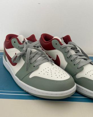 Air Jordan 1 Low "Jade Horizon / Redstone"