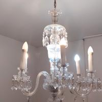 lampadario originale in cristallo di Boemia